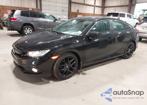 2019 Honda Civic Sport from USA, damaged, VIN 2HGFC2F89KH557466